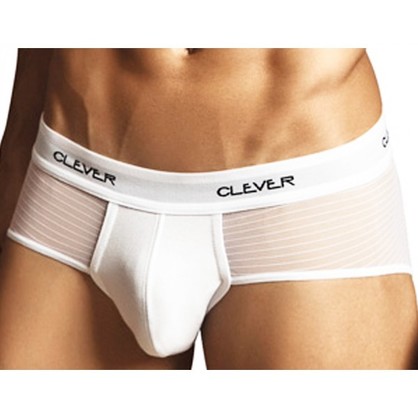 Clever Mesh-Bars Brief - White